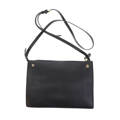 Fendi Back Bug Monster Leather Shoulder Bag 8m0362-41d Black