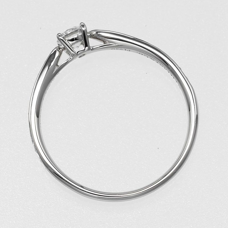 Tiffany & Co Harmony Solitaire 0.23ct Vvs1/f/3ex Pt950platinum × Diamond #14