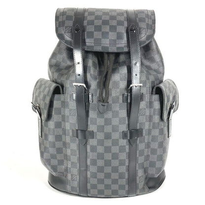 Louis Vuitton Backpack Sac Christopher MM Christopher MM N41379 Damier Graphite