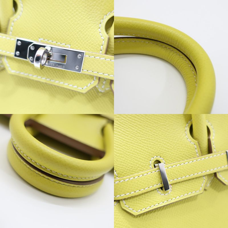 Hermes Birkin 25 Lime O Stamp Manufactured Around 2011 Candy Birkin
