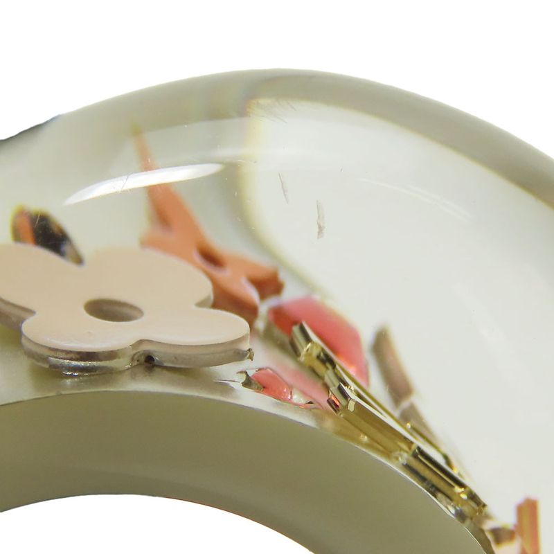 Louis Vuitton RING Anclusion S Plastic Multicolor Small Accessories LV Ladies