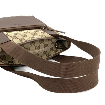 Gucci Tote Bag GG Canvas Leather Beige 019 0402 Women