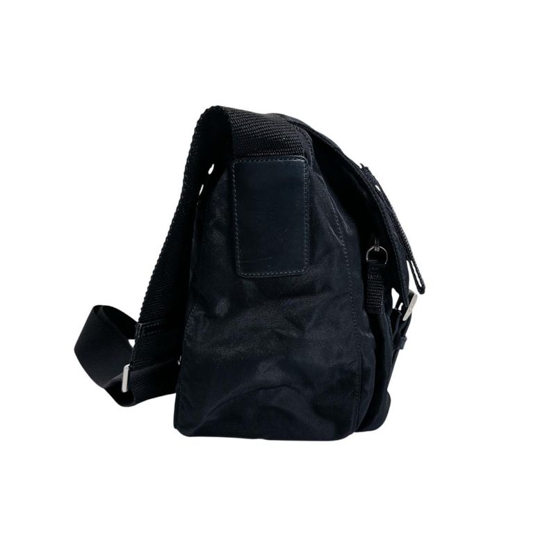 Prada Crossbody Body Bag Triangle Logo Shoulder Bag Prada Black