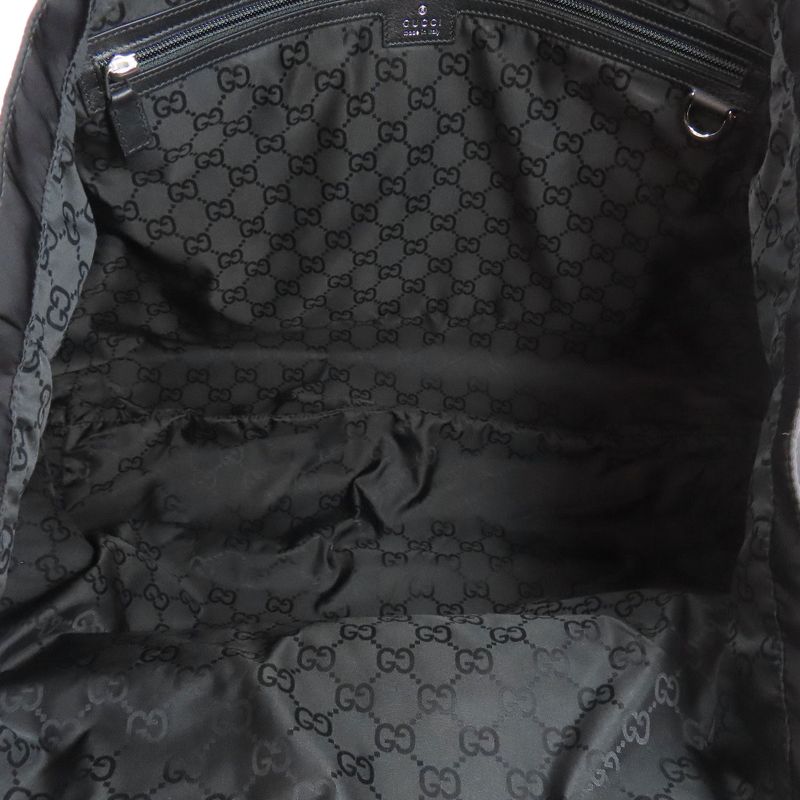 Gucci 802172 Large Tote Sherry Line Tote Bag Nylon Women