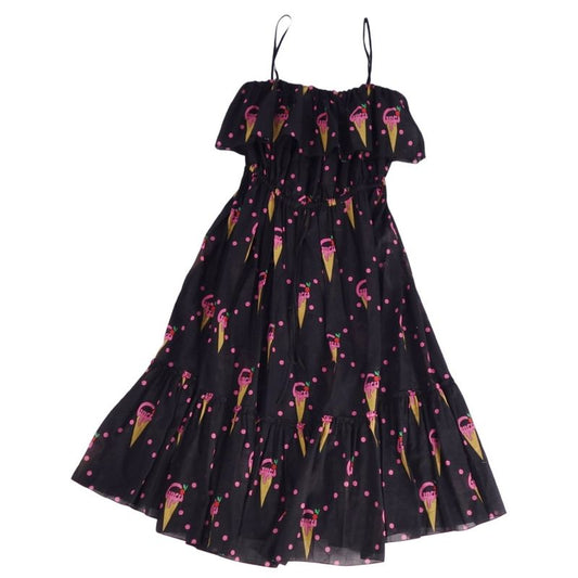 Gucci Dress Sleeveless 730392 Total Pattern Cotto