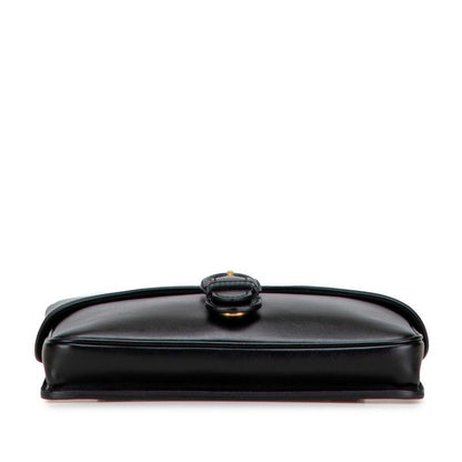 Gucci GG Marmont Crossbody Shoulder Bag 548114 Black Leather Women's Gucci