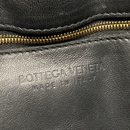 Bottega Veneta Shoulder Bag Padded Cassette Black Lambskin