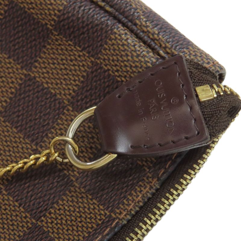Louis Vuitton N58009 Mini Pochette Accessoire Accessory Pouch Damier Canvas