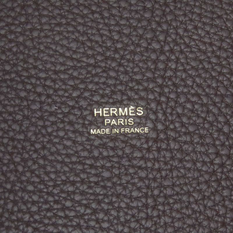 Hermes Picotin Lock PM Gold Hardware Handbag Taurillon Women