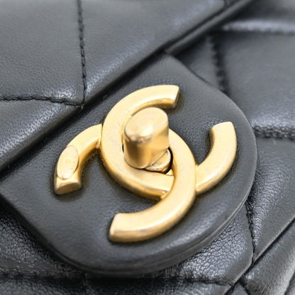 Chanel Chanel Shoulder Bag Quilted Small Flap As3214