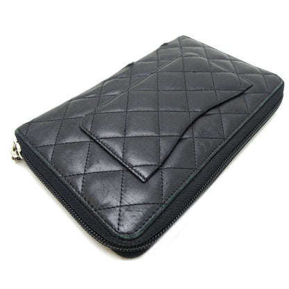 Chanel Long Black Wallet