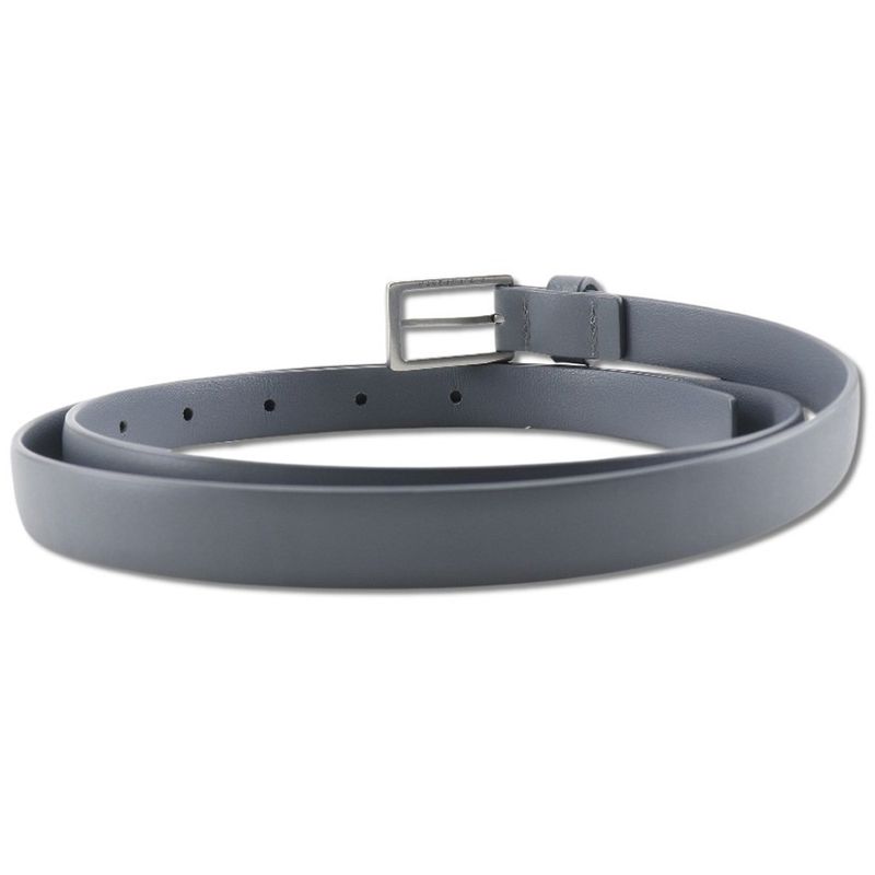 Bottega Veneta Bottega Veneta Calf Blue-gray Men's Belt