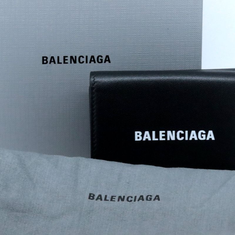 Balenciaga Compact Wallet 594312 With Coin Purse Pawnshop Lot