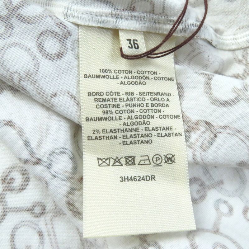 Hermes 2023 3h4624dr Do Re Boucles Do Re Boucles 100% Cotton Crew Neck Short
