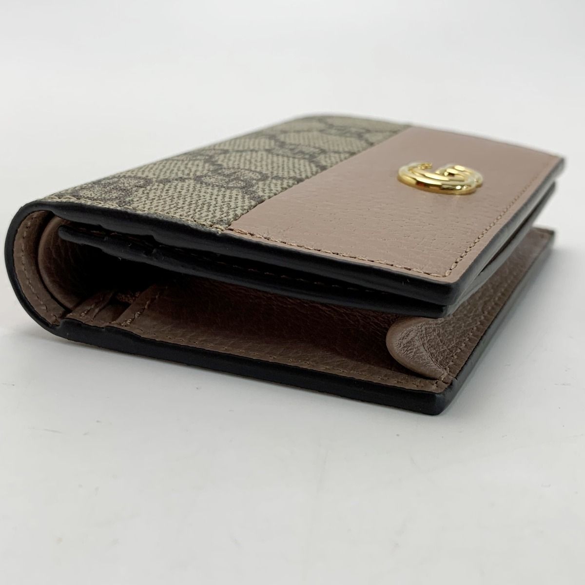 Gucci GG Supreme 658610 Pink Bifold Wallet