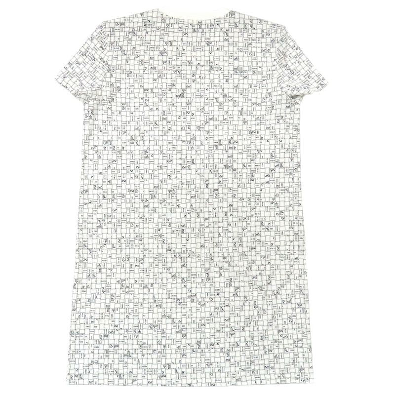 Hermes Short Sleeve T-shirt One Piece Bolduc AU Carre Bolduc Check