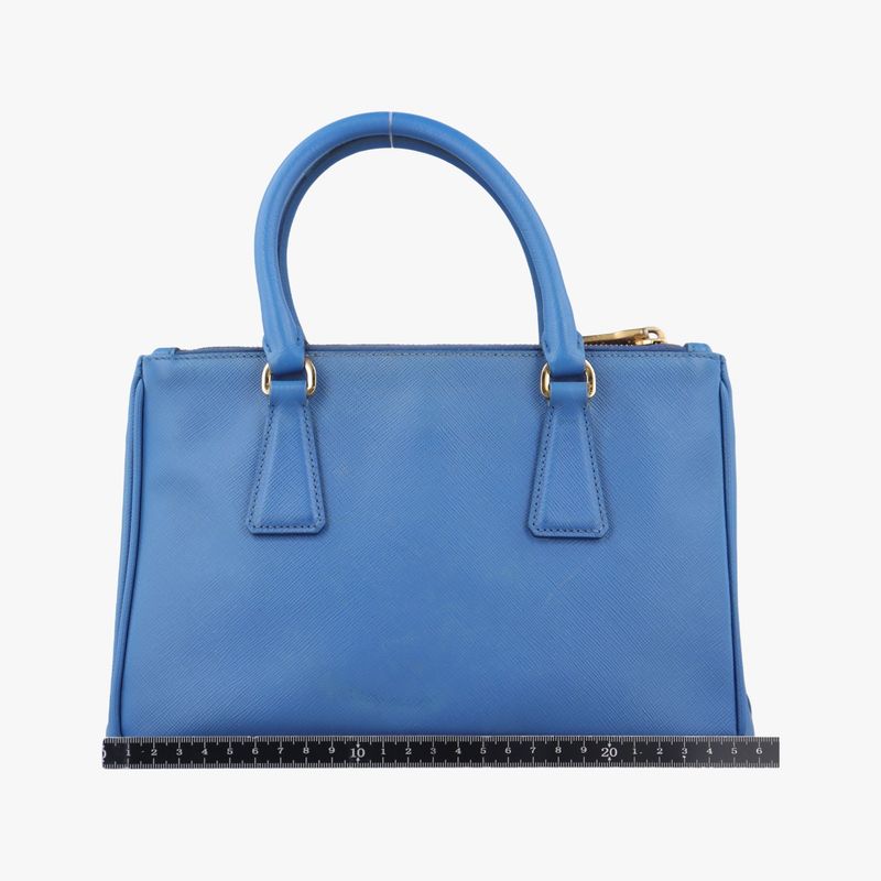Prada Galleria Blue Saffiano Leather Bn1801208 180