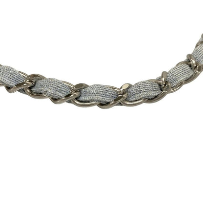 Chanel Shoulder Bag Single Flap Matelasse Light Blue Chain Shoulder/silver