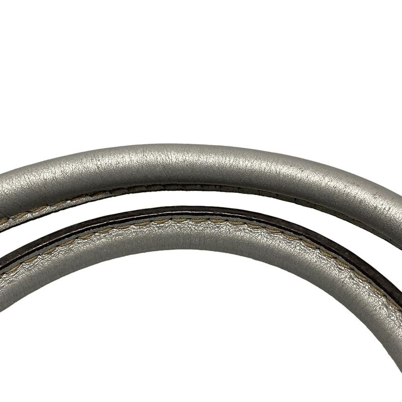 Gucci Handbag Sma Linesookie 223974 Silver Leather