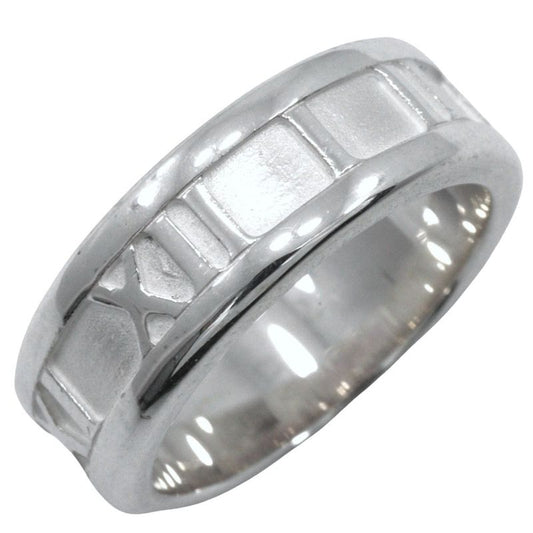 [tiffany & Co] Tiffany & Co Atlas Silver 925 Size 7.5 Ladies 5.5g Ring
