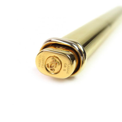 Cartier Vintage Trinity Ballpoint Pen With Cap Gold With Case Made In France
