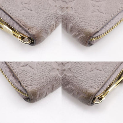 Louis Vuitton Zippy Wallet M69034 Monogram Empreinte Turtelaire Gray Tn2196