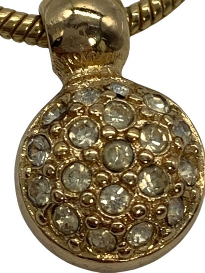 1421 Christian Dior Gold Necklace Preowned