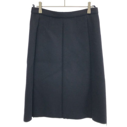 Celine by Phoebe Philo Celine Phoebe Philo Felt Wool Front Zip Skirt 2 2h42