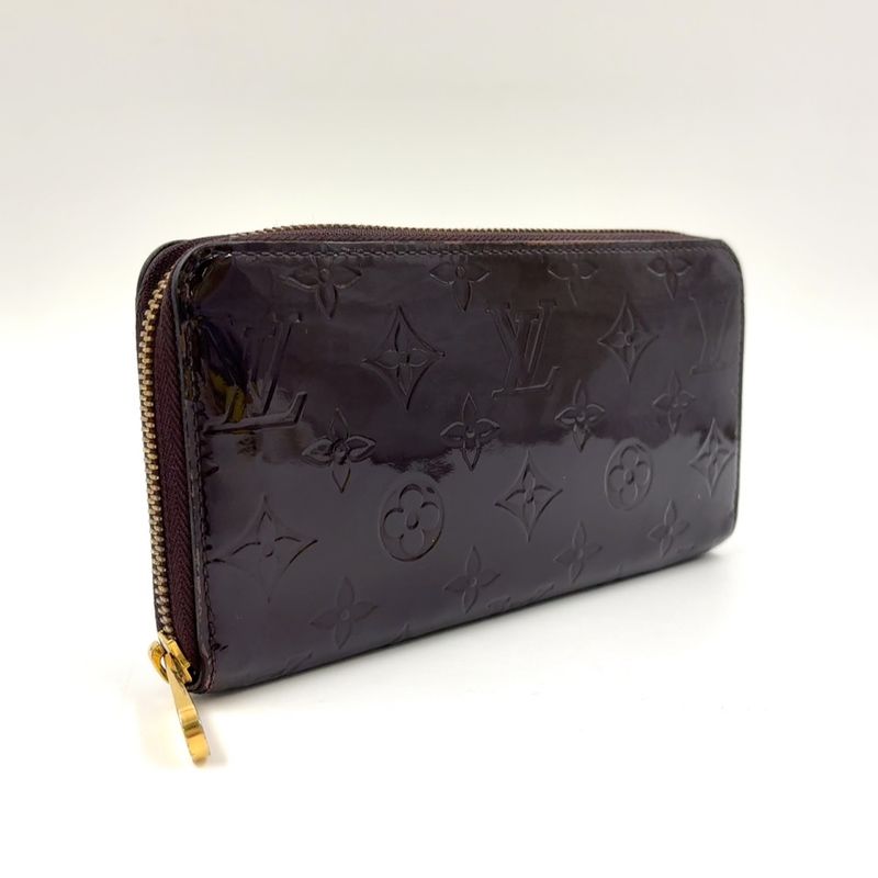 Louis Vuitton Zippy Wallet Monogram Vernis Monogram Vernis Amarante Enamel