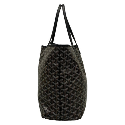 Goyard Tote Bag Saint Louis PM Black×brown×white Leather