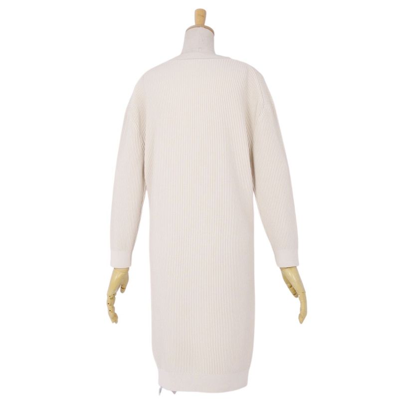 Hermes Dress 23SS Knit Chain Rayon
