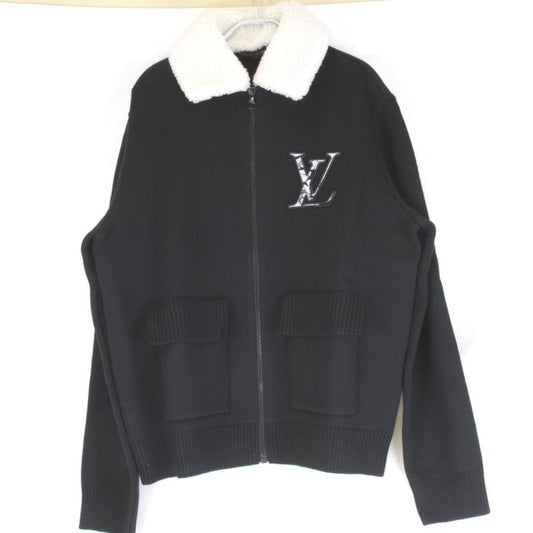 Louis Vuitton Shearling Collar Blouson Rm241m ZLL Hqn10w Blouson Wool