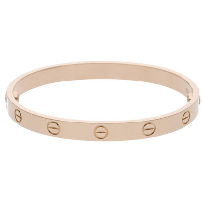 Cartier LOVE Bracelet 18K Pink Gold Love Bracelet Men's 17