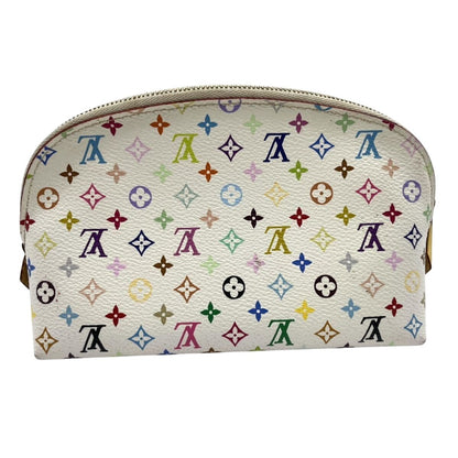 Louis Vuitton Multicolor Cosmetic Vanity Makeup Pochette Pouch Bag Y2K