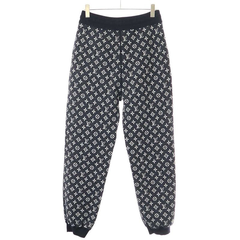 Louis Vuitton 21aw Monogram Reversible Knit Pants Rm212q Zma Hln42w Navy L