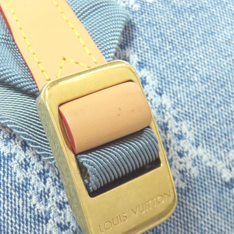 Louis Vuitton N40708 24AW Montsouris 3D Backpack Daypack Denim Women