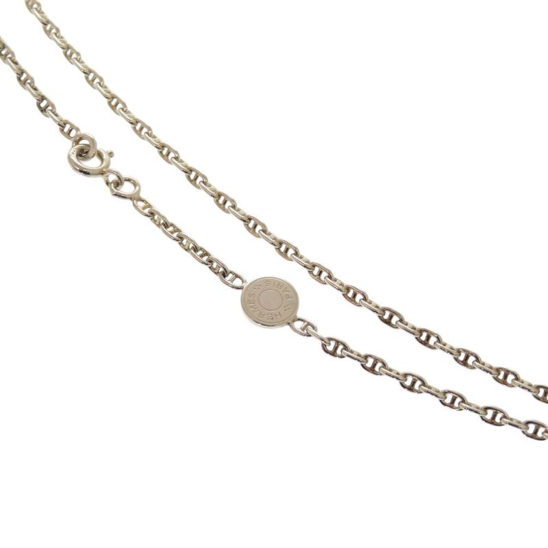 Hermes Chaine D'ancre Mini Serie 40cm (1575in) Silver 925 Necklace 1381 Hermes