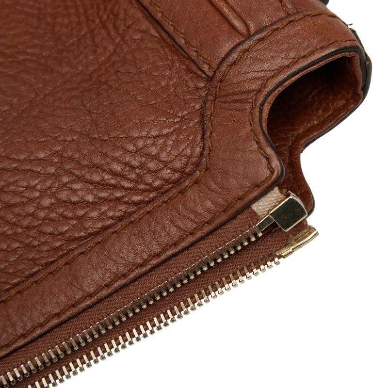 Gucci Tassel One Shoulder Bag 269947 Brown Leather Women's Gucci