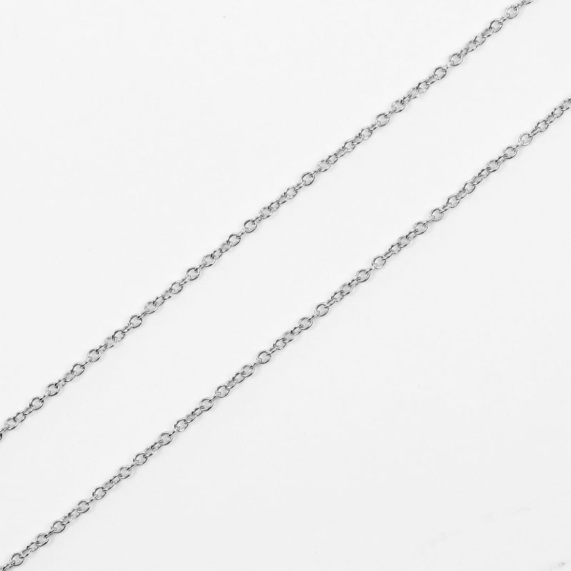 Tiffany & Co Paper Flower Pt950platinum X Diamond Ladies 3.56g Necklace