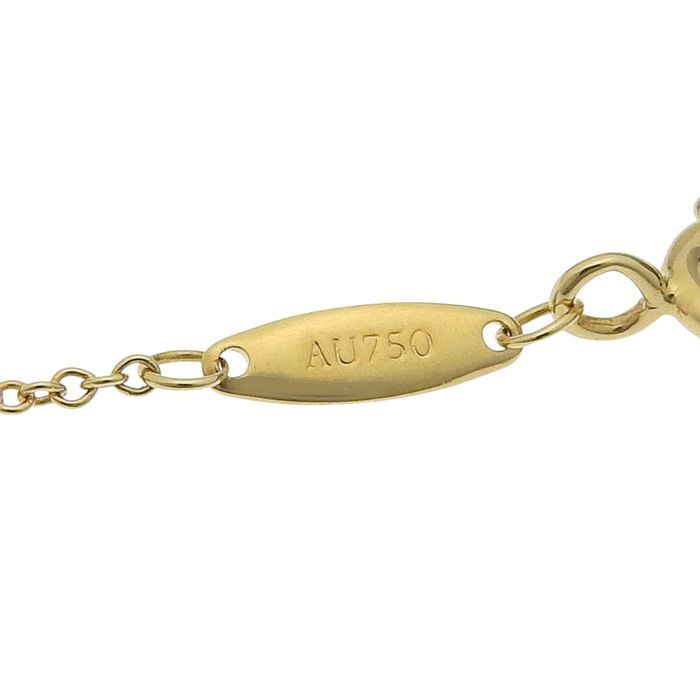 Tiffany & Co Tiffany & Co By-the-yard Diamond Necklace 18K Yellow Gold 750