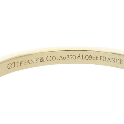 Tiffany & Co Lock Bangle Padlock Half Diamond Bangle Ladies XL