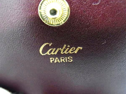 Double Cartier Leather Coin Case Coin Purse Coin Purse Wallet Ladies Men