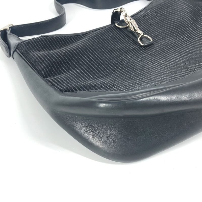 Hermes Shoulder Bag Trim 31 Trim 31 Straw Black