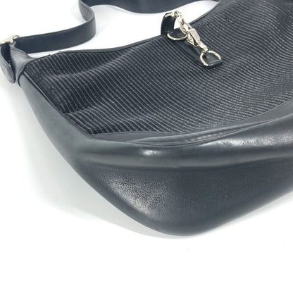 Hermes Shoulder Bag Trim 31 Trim 31 Straw Black