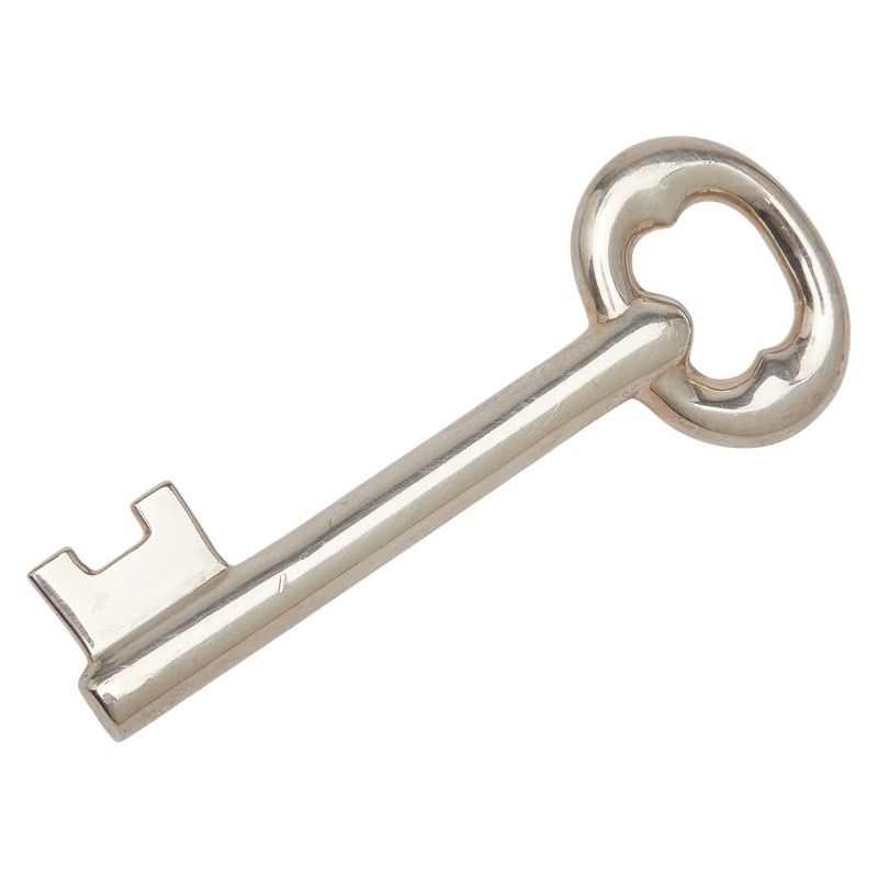 Tiffany & Co Key Key Motif Sv925 Silver Ladies Tiffany & Co