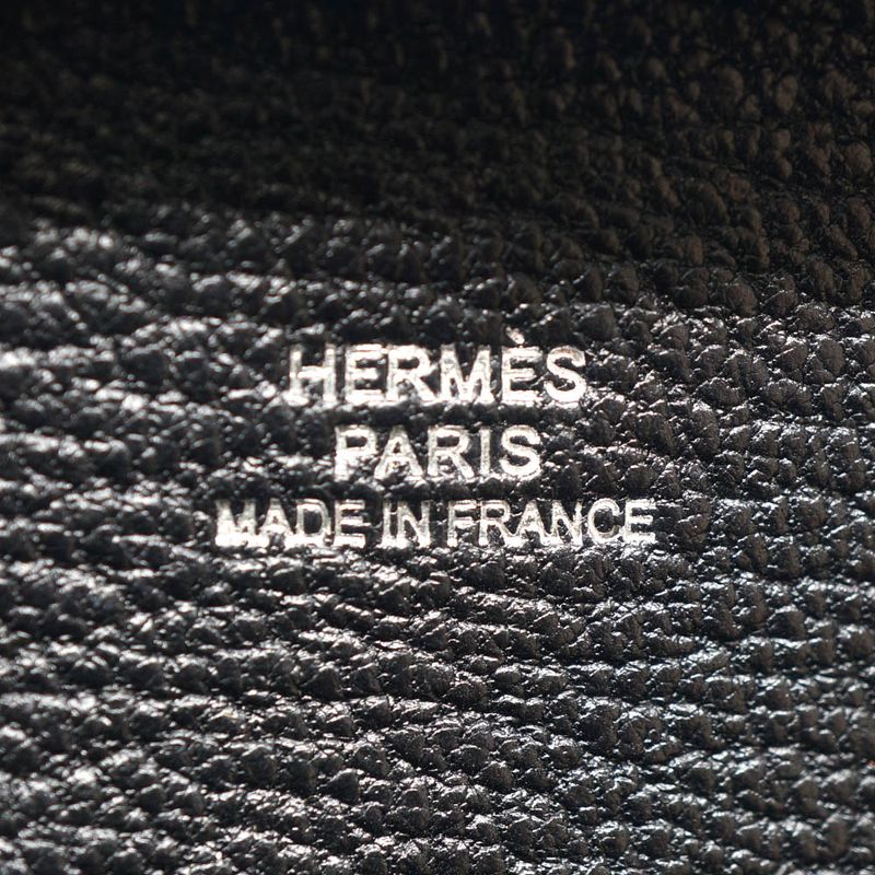 Hermes 041054 CK Bastia Coin Purse Wallet Grimistida-couglet-w Engraved
