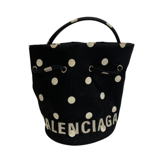 Balenciaga Wheels XS 2WAY Bag Drawstring Bucket Shoulder Bag Oblique Shoulder