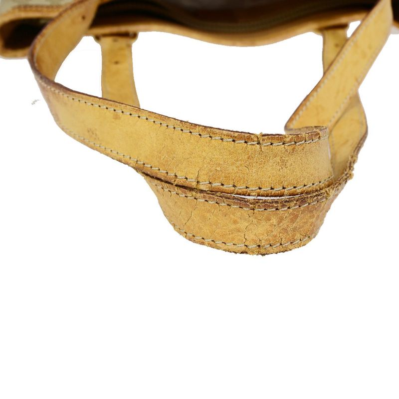 Celine Shoulder Tote Bag Macadam Beige 09bs110