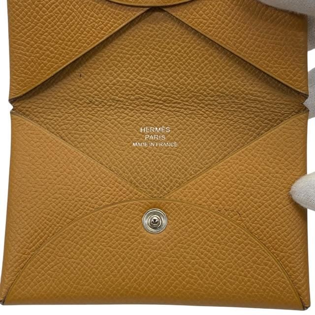 Hermes Calvi Card Case Business Card Holder Pass Case Coin Case Coin Case Coin