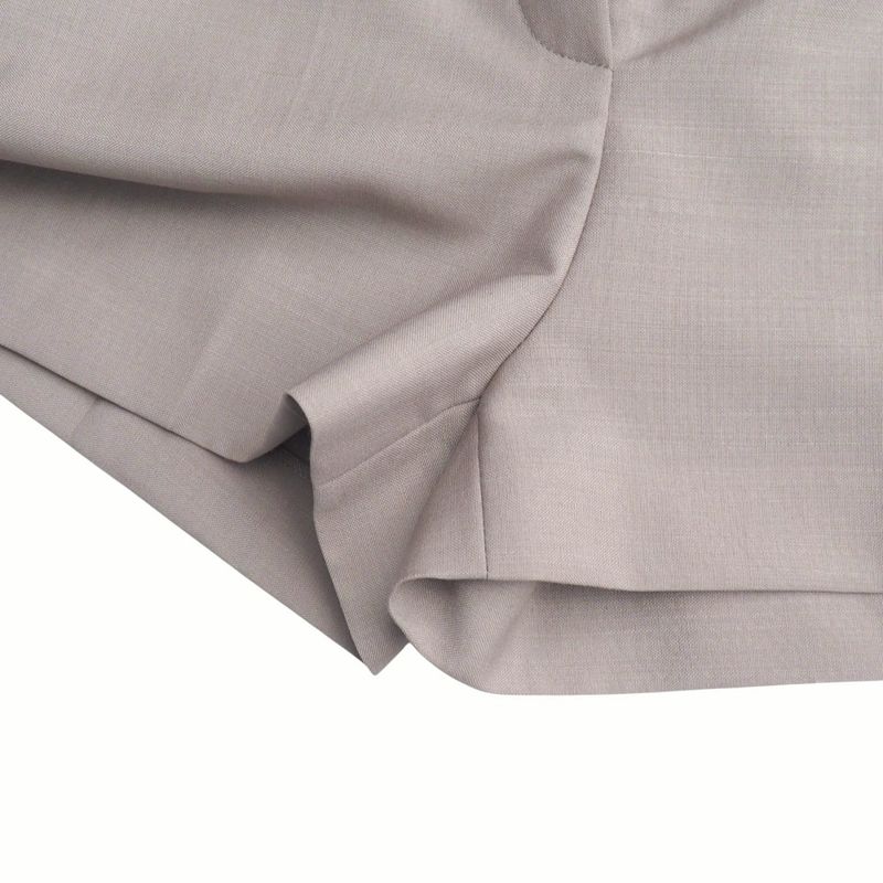 2023Fendi Shorts Size 36 FF Embroidery Double F Half Pants Made In Italy